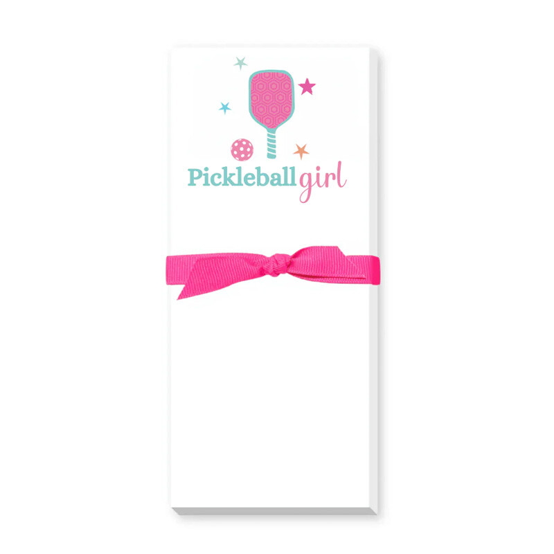 Born To Rally Pickleball Notepad - Pickleball Girl