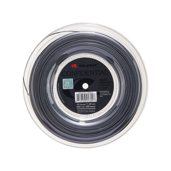 Solinco Confidential Reel (Dark Silver)