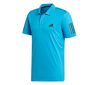 adidas Club 3 Stripe Polo (M)