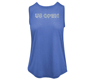 US Open Hottie Tank (W) Electric Blue