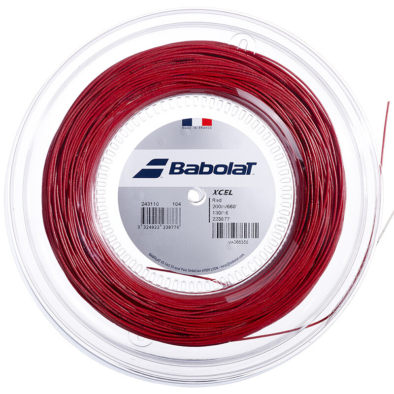 Babolat Xcel Reel 656' (Red)