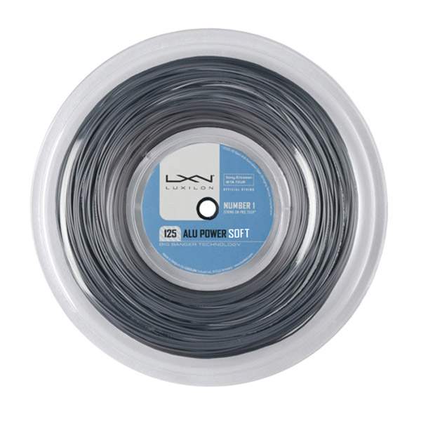 Luxilon ALU Power Soft 125 16L Reel 660' (Silver)