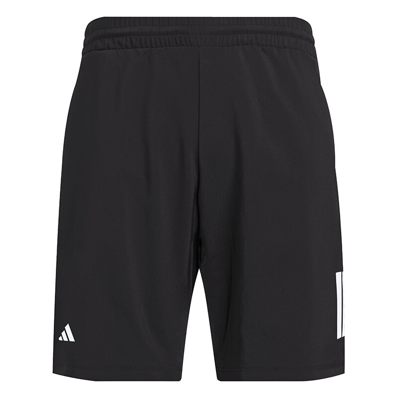 adidas Boys' Club 3 Stripes Short (Black)