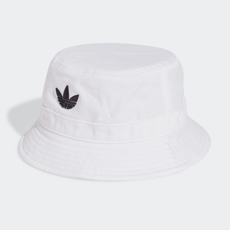 adidas Adicolor Bucket Hat (W) (White)