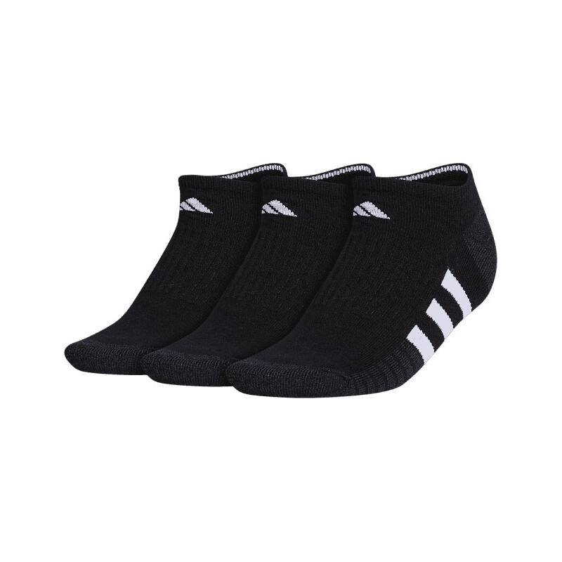 adidas Women's Cushioned 3.0 No Show 3-Pack (Black)