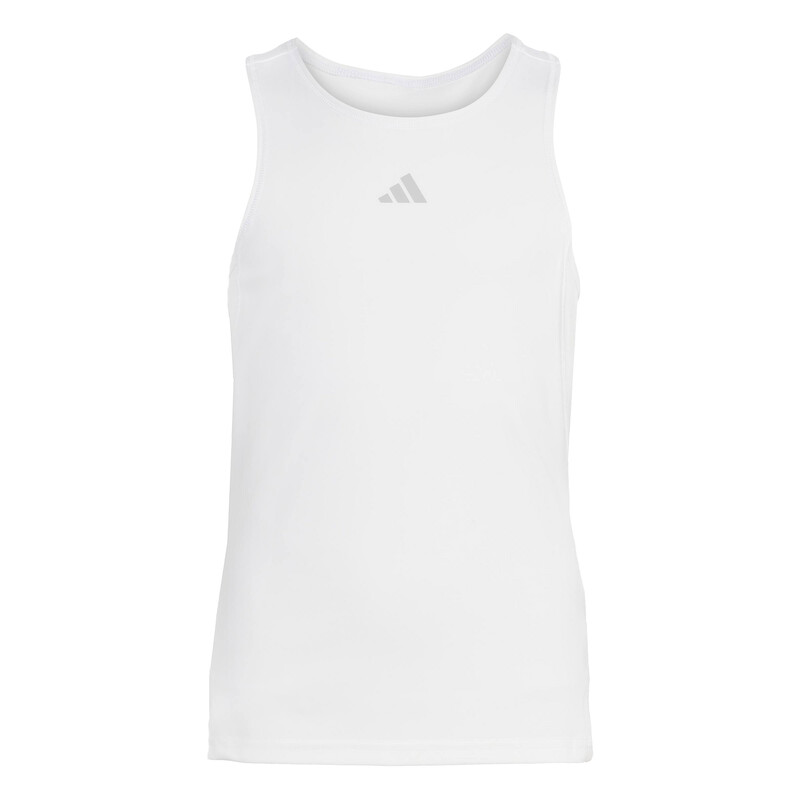adidas Girls' Club Tank (White)