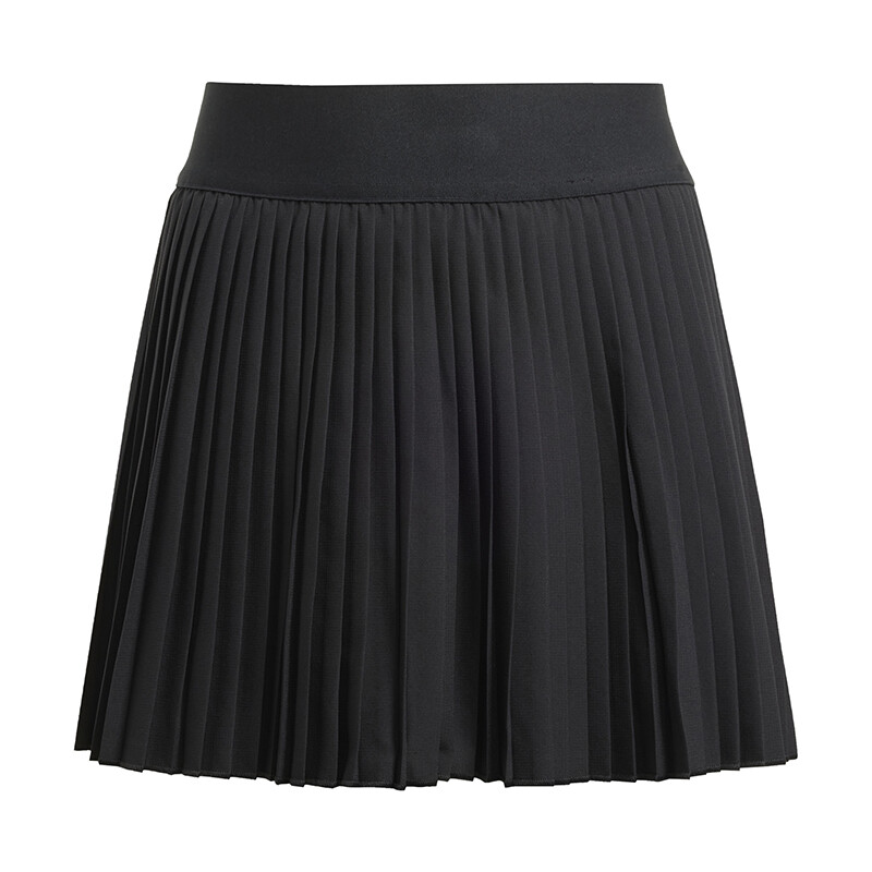 adidas Girls' Club Pleated Skirt (Black)