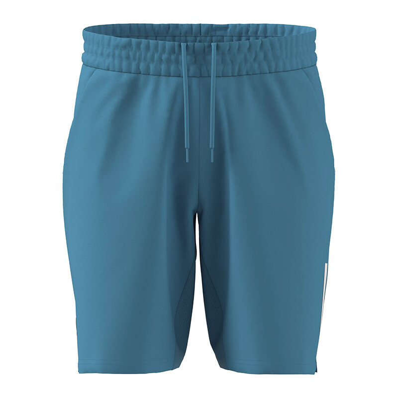 adidas Club 3 Stripes 7" Short (M) (Signal Cyan)