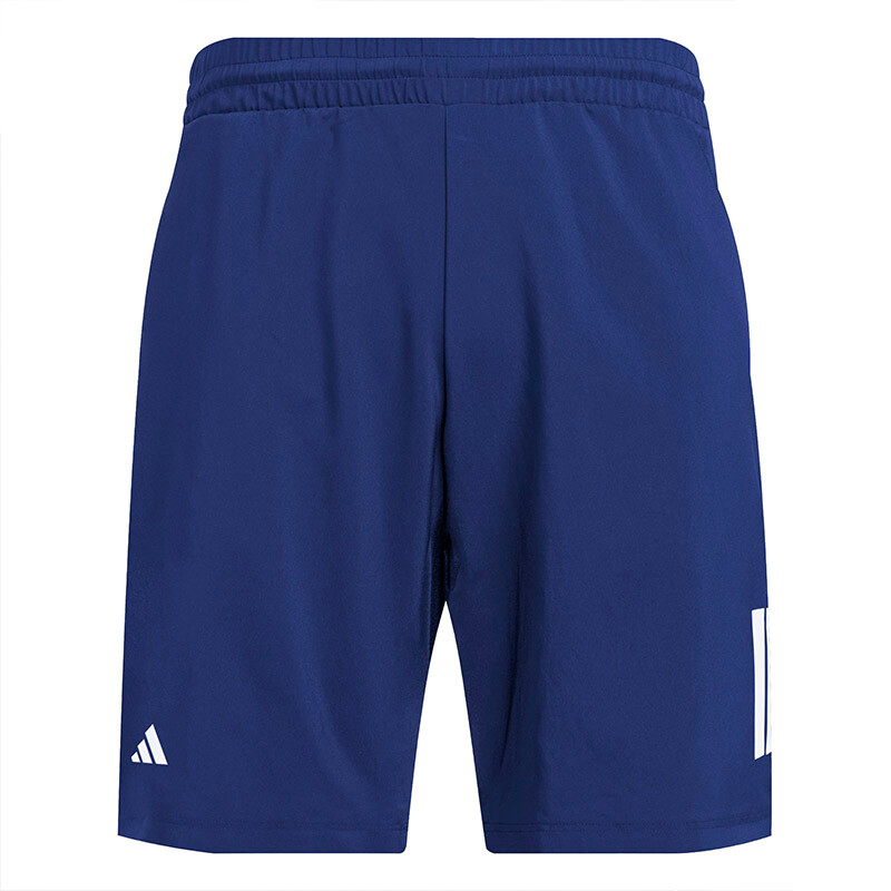 adidas Club 3 Stripes 9" Short (M) (Dark Blue)