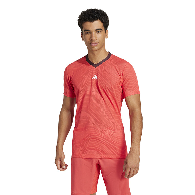 adidas Freelift Mesh Tee Pro (M) (Red)