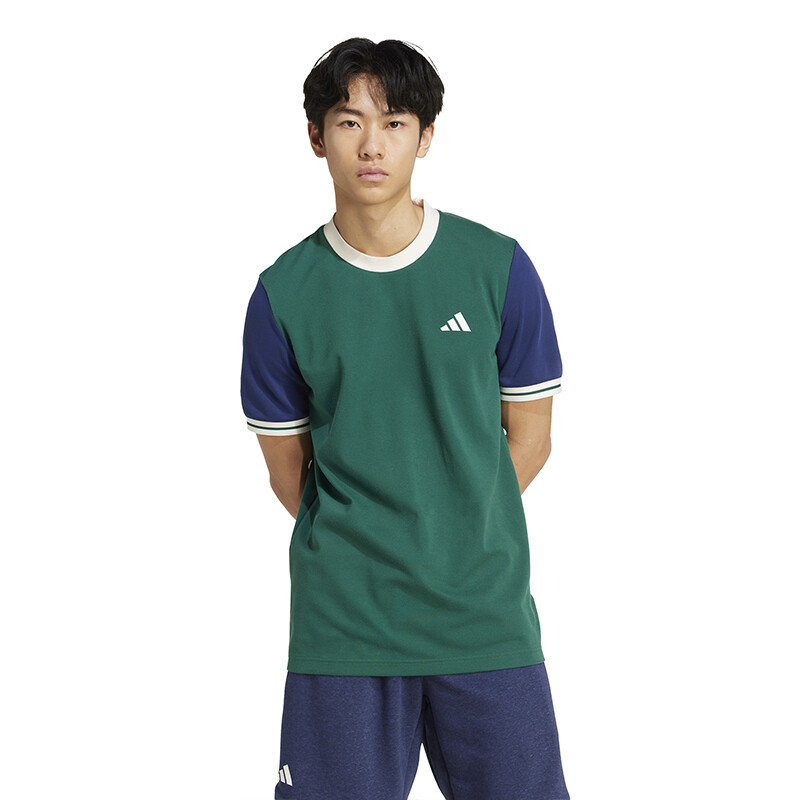 adidas Heritage Tee (M) (Collegiate Green)