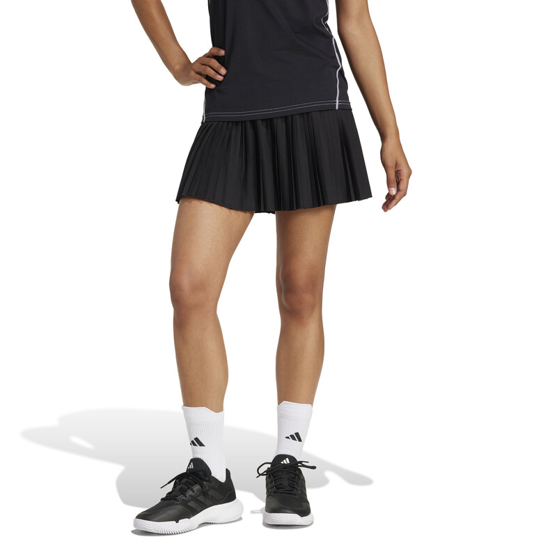 adidas Club Pleated Skirt (W) (Black)