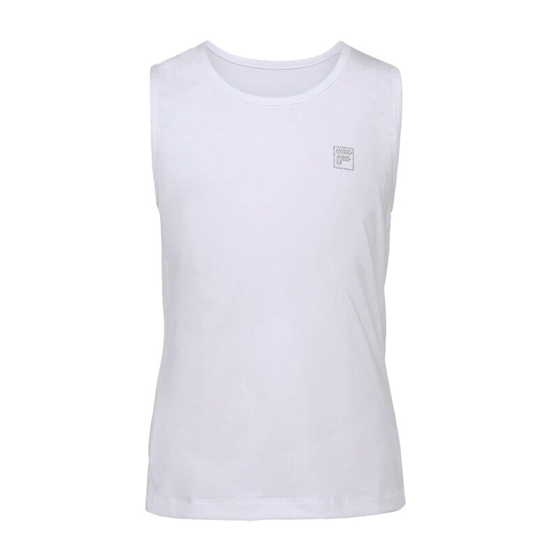 FILA Girls Full Coverage Tank (White)