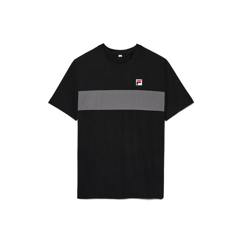 FILA Essentials Short Sleeve Crew (M) (Black/Grey)