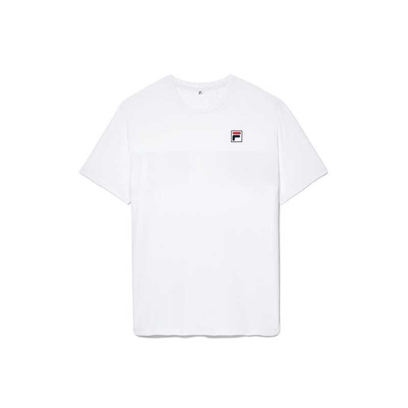 FILA Essentials Short Sleeve Crew (M) (White)