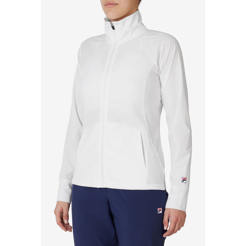 FILA Essentials Track Jacket (W) (White)