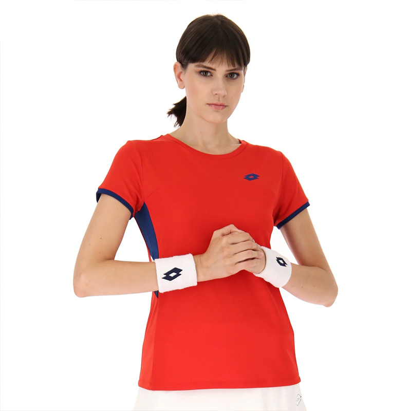 Lotto Squadra III Tee (W) (Flame Red)