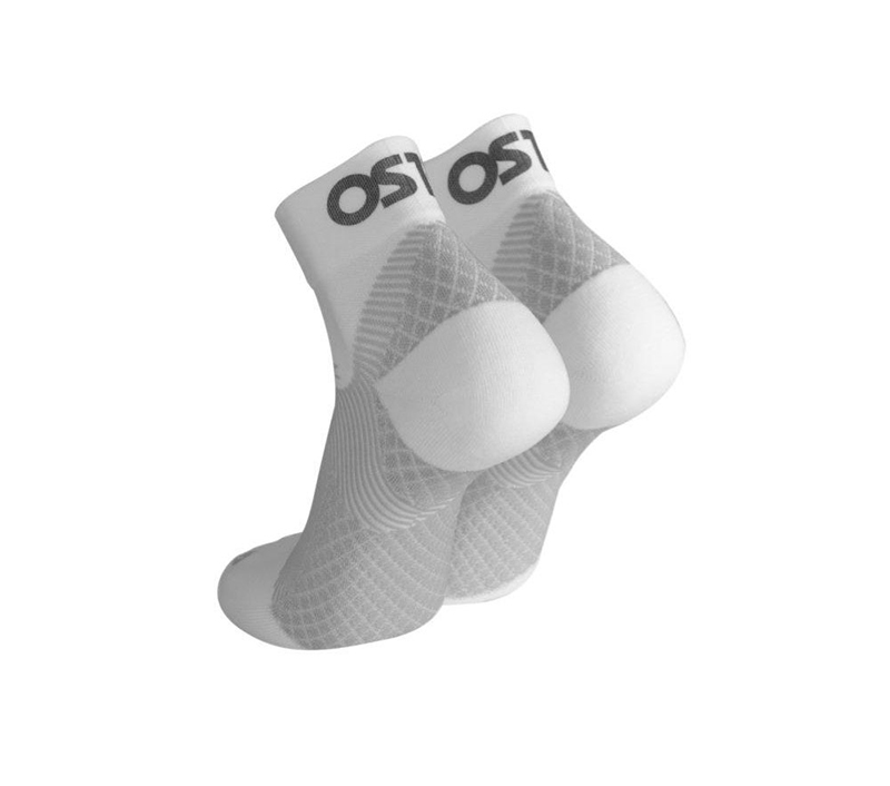 OS1st FS4 Plantar Fasciitis Quarter Crew (1x) (White)