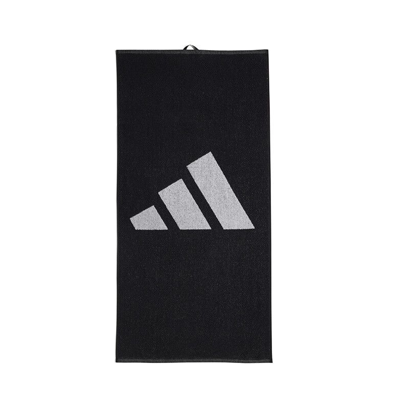 adidas 3 Bar Towel (Small) (Black)