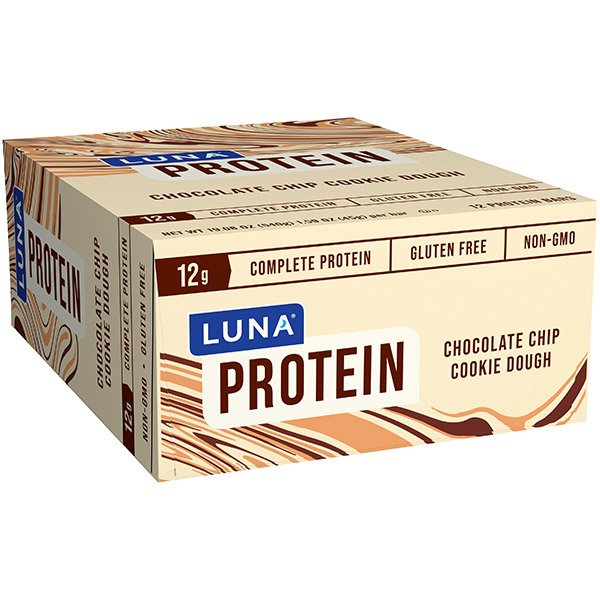 Luna Protein Bars (Choc. Chip Cookie Dough)(12/Case)