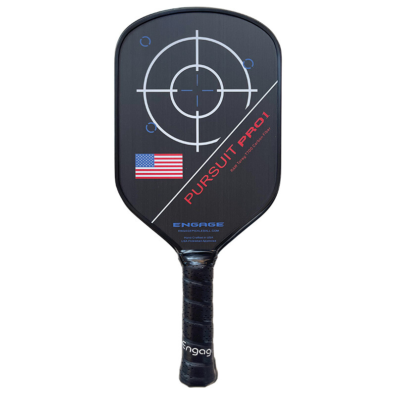 Engage Pursuit Pro1 Pickleball Paddle (Red/White/Blue)