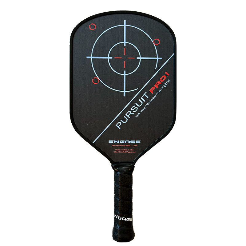 Engage Pursuit Pro1 Hybrid Pickleball Paddle (Red)