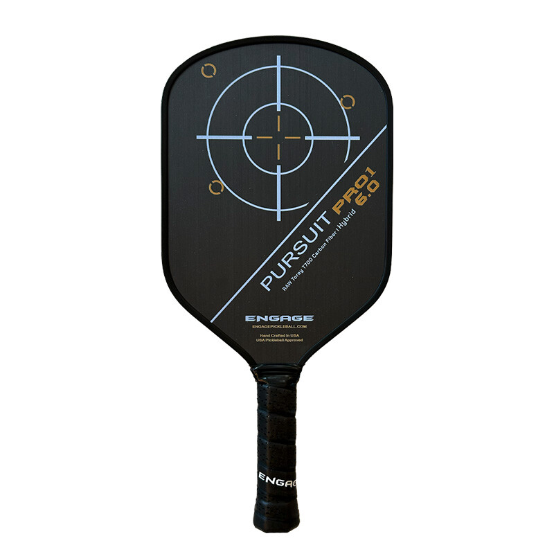 Engage Pursuit Pro1 6.0 Hybrid Pickleball Paddle (Gold)