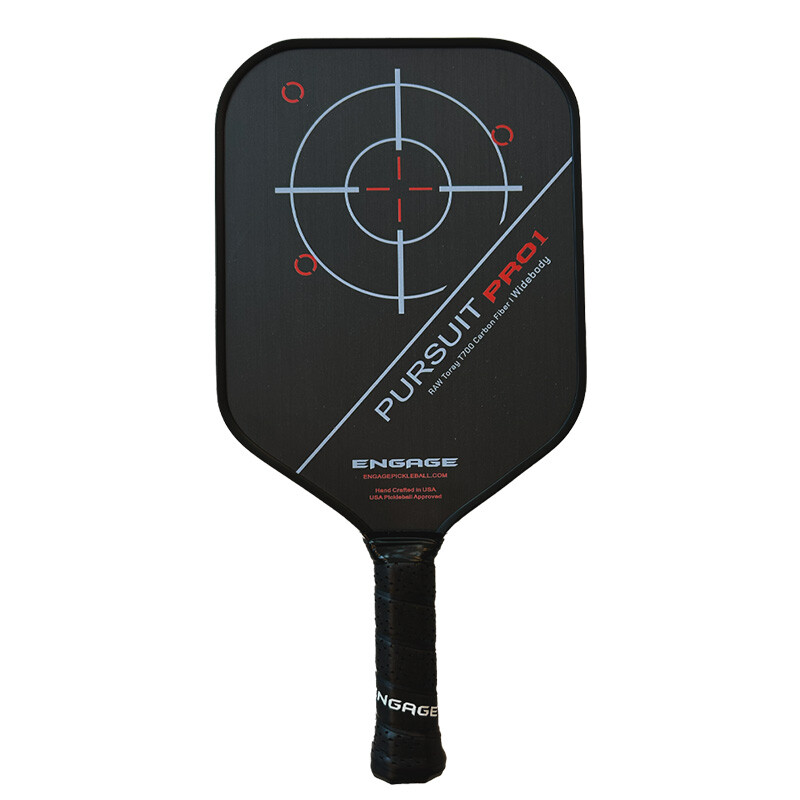 Engage Pursuit Pro1 Widebody Pickleball Paddle (Red)