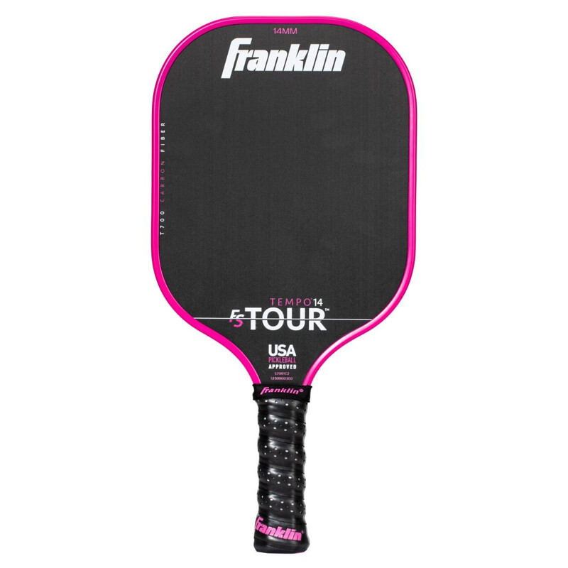 Franklin FS Tour Tempo Pickleball Paddle Set (14mm) (Pink)