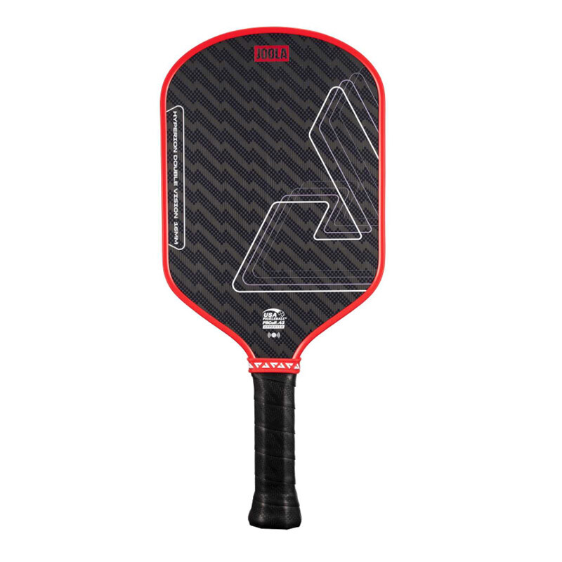JOOLA Hyperion Double Vision 16mm Pickleball Paddle (Red)