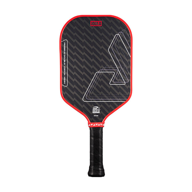 JOOLA Perseus Double Vision 16mm Pickleball Paddle (Red)