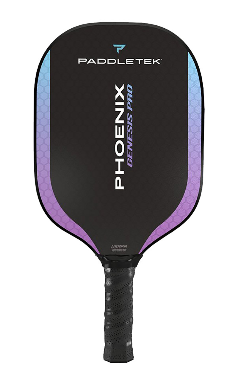 Paddletek Phoenix Genesis Pro Pickleball Paddle (Standard Grip) (Purple)