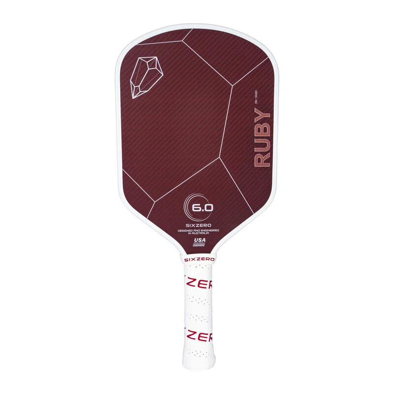 Six Zero Ruby 14mm Pickleball Paddle