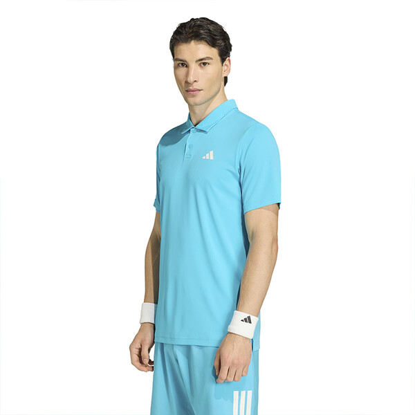 adidas Club Polo (M) (Signal Cyan)