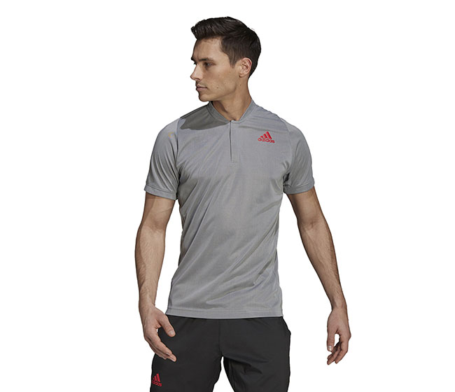 adidas Freelift Primeblue Polo (M) (Grey)