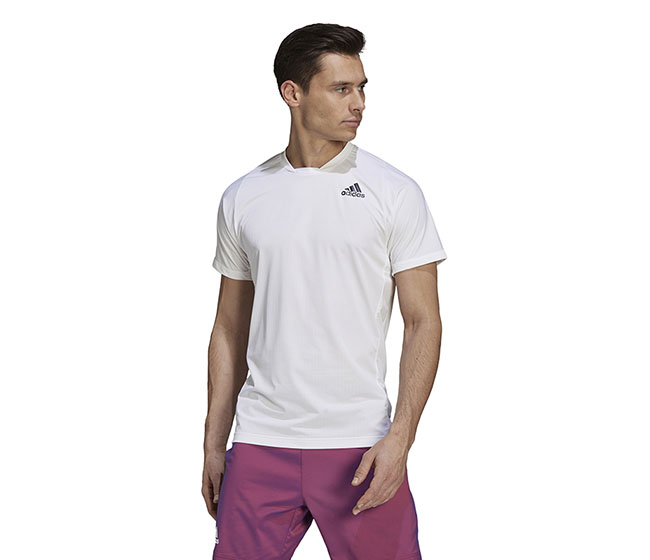 adidas Freelift Primeblue Tee (M) (White)