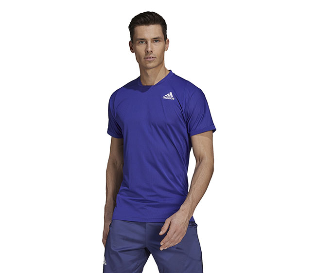 adidas Freelift Primeblue Tee (M) (Purple)