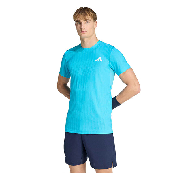 adidas FreeLift Tee (M) (Signal Cyan)