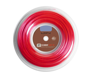 Luxilon Element IR Soft 127 16L Reel 660' (Red)