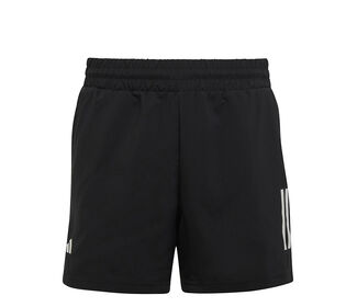 adidas Boys Club 3 Stripe Short (Black)