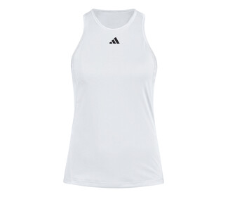 adidas Girls Club Tank (White)