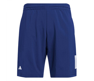 adidas Club 3 Stripes 9" Short (M) (Dark Blue)