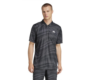 adidas Club Graphic Polo (M) (Black)