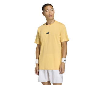 adidas Pickleball Graphic Tee (M) (Orange)