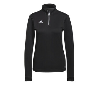 adidas Entrada 22 1/2 Zip Training Top (W) (Black)