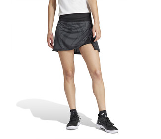 adidas Club Graphic Skirt (W) (Carbon/Black)