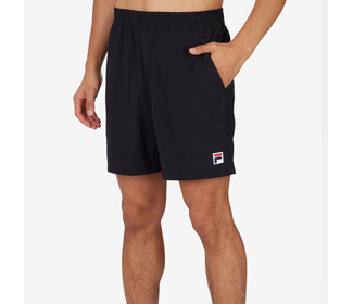 FILA Essentials Mesh Woven 7" Short (M) (Black)