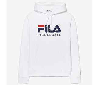 FILA Unisex Pickleball Hoodie (White)