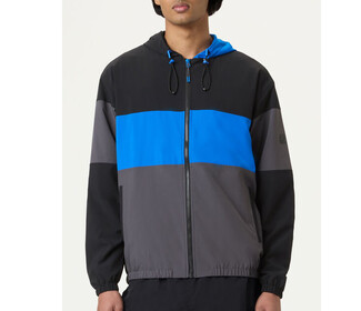 FILA Defensive Block Jacket (M) (Black/Blue)