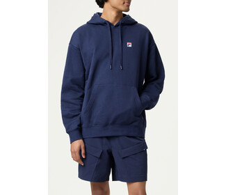 FILA Classic Relaxed Hoodie (Navy)